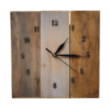 ξύλινο κρεμαστό ρολόι